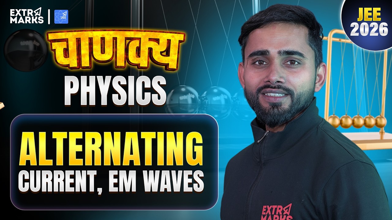 Alternating Current & EM Waves PYQ's🔥 | Chanakya Series | JEE 2026 | Shubham Sir | 30 Questions