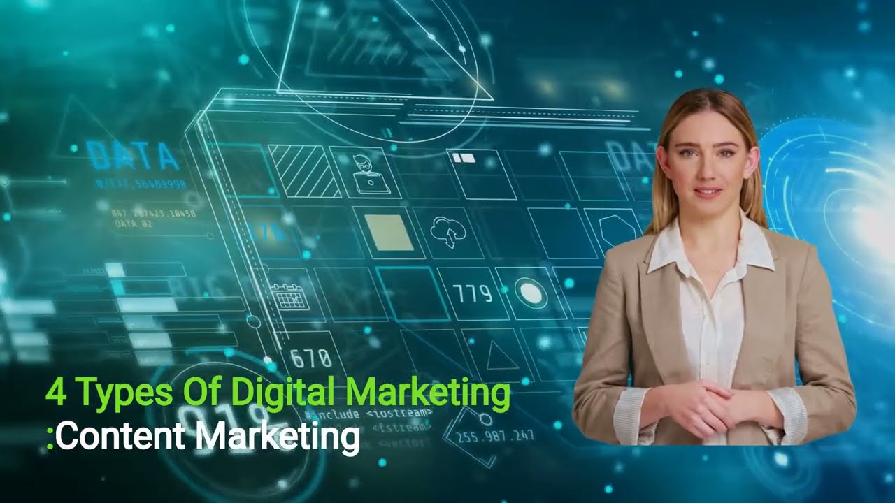 4 types of digital marketing - content marketing Part 1