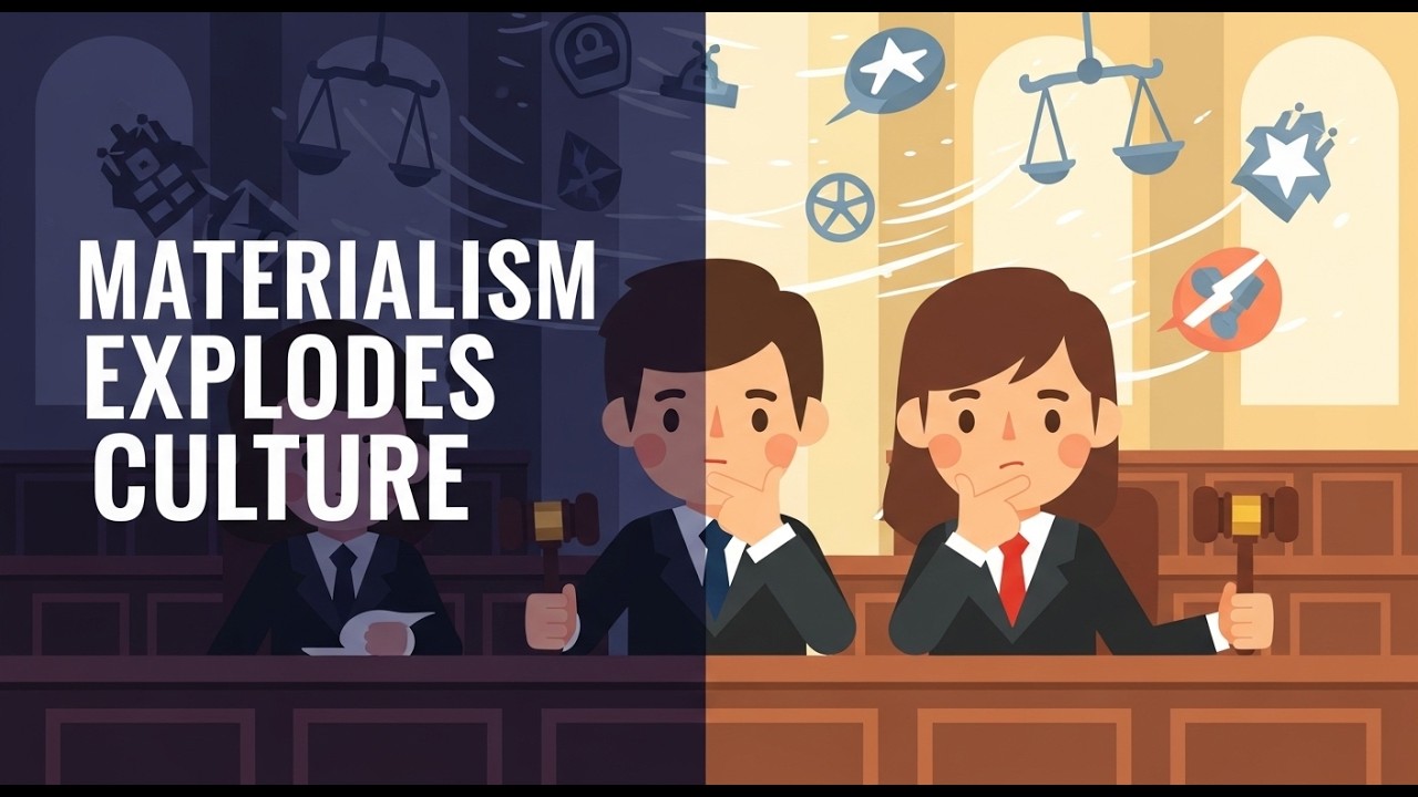 How Materialism Is Destroying American Culture – A Lawyer’s Eye-Opening Explanation