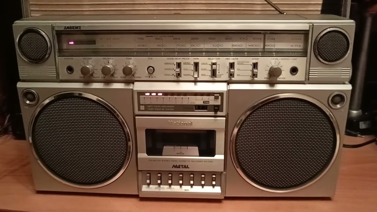 NATIONAL RX-5150  слушаем 📻 смотрим 👀