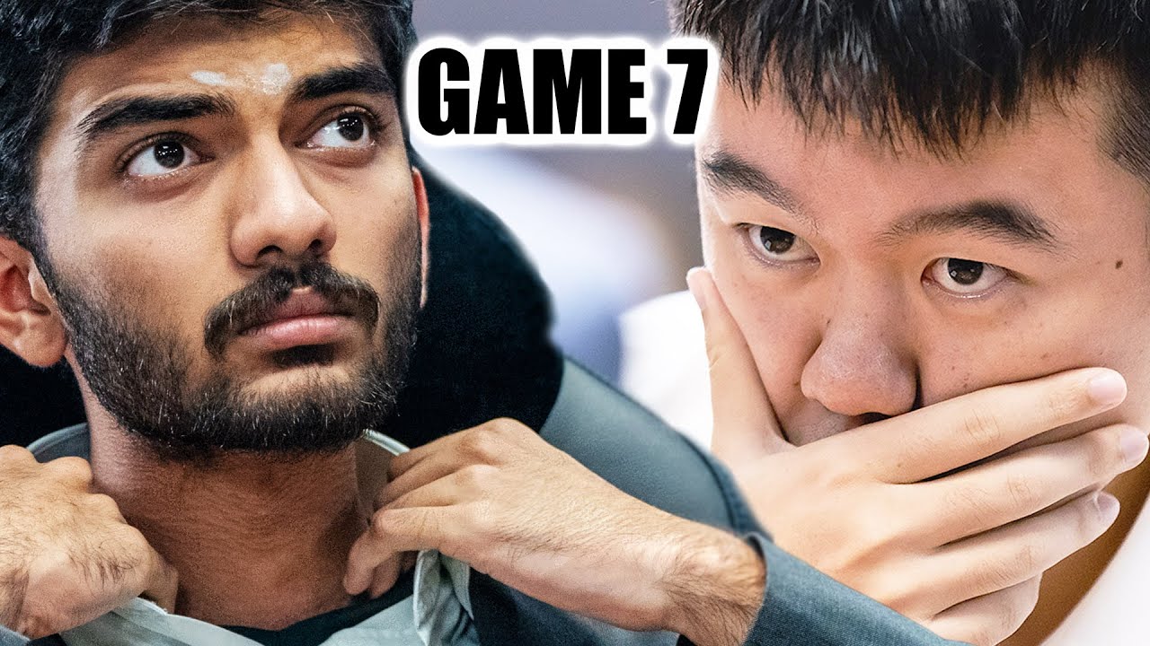 Gukesh vs Ding || GAME 7 || FIDE World Chess Championship Match 2024