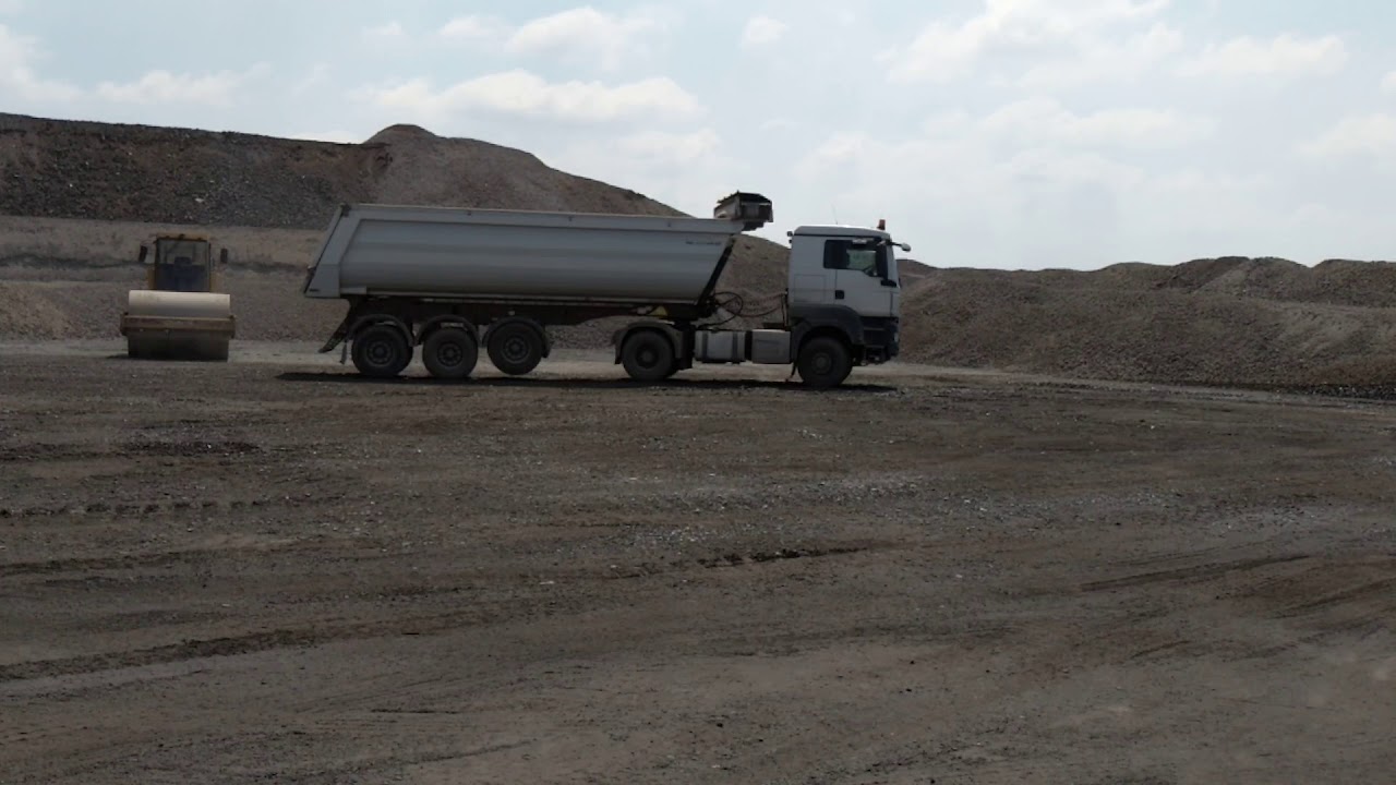 Result after application RDS 100 - Road Dust Solution