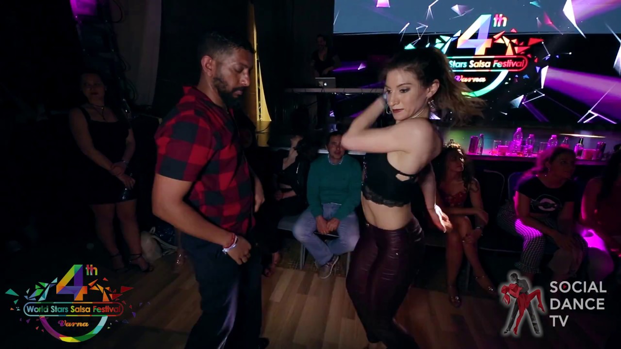 Srini Varadharajan & Efi Lampiri - Salsa social dancing | 4th World Stars Salsa Festival
