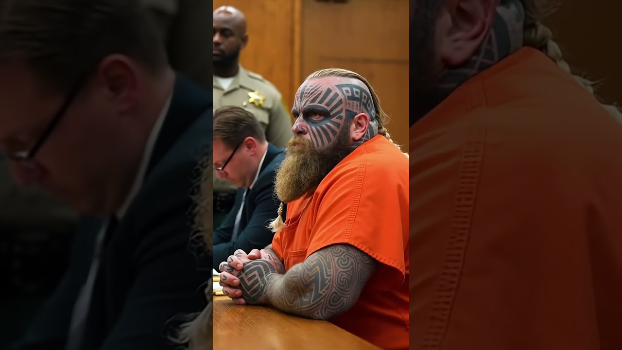 Tattooed Defendant Issues Dark Warning Before Judge Responds | Intense US Courtroom Footage