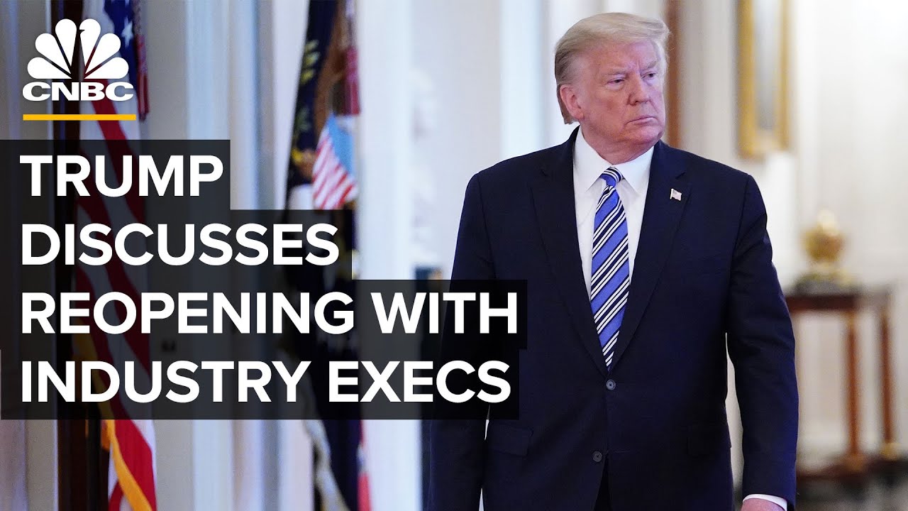 President Trump meets industry executives to discuss reopening economy - 4/29/2020
