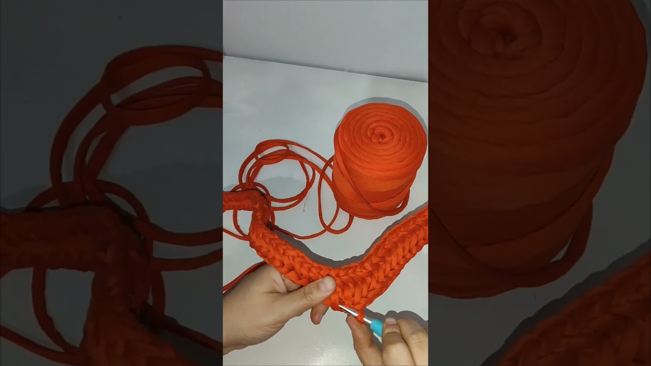 #penye&ccedil;anta #kolay&ouml;rg&uuml;  #crochet #maglieria #crochetbag #knitting #diy #penyeip #youtubeshorts