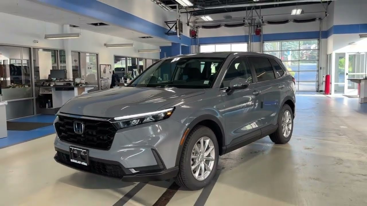 2026 Honda CR-V EX | Urban Gray with Black Interior