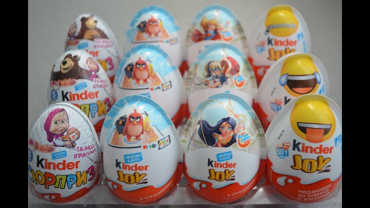 Все новые серии в конце сезона 2017/2018 Kinder Сюрприз и Kinder Joy. Ukraine