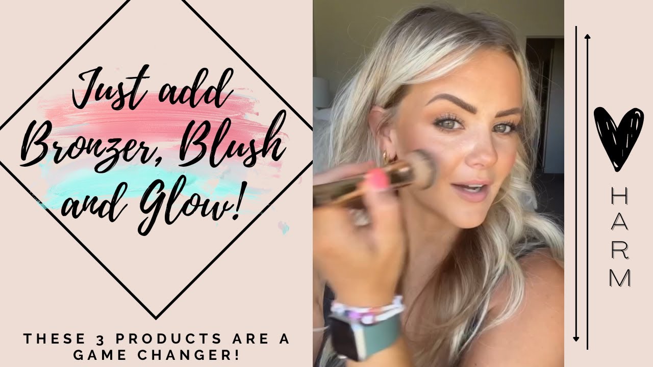 Just add Bronzer, Blush, and Glow!