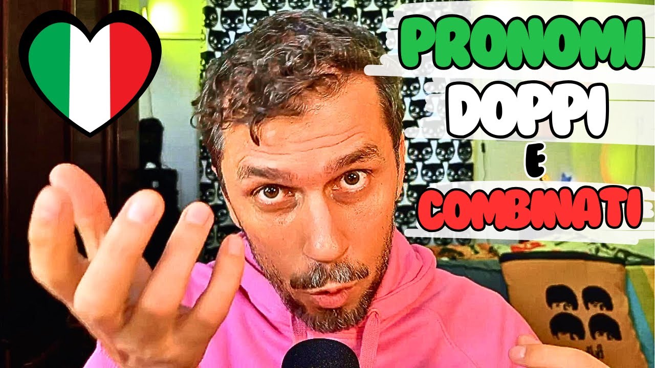 Pronomi combinati italiano doppi TEST - aprender italiano online learn italian