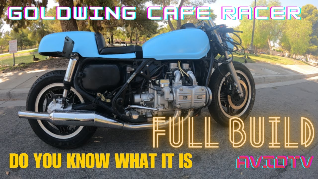 WHAT IS THAT??? 1982 GOLDWING CAFE RACER FULL BUILD #AVIDTV @AVIDTV123