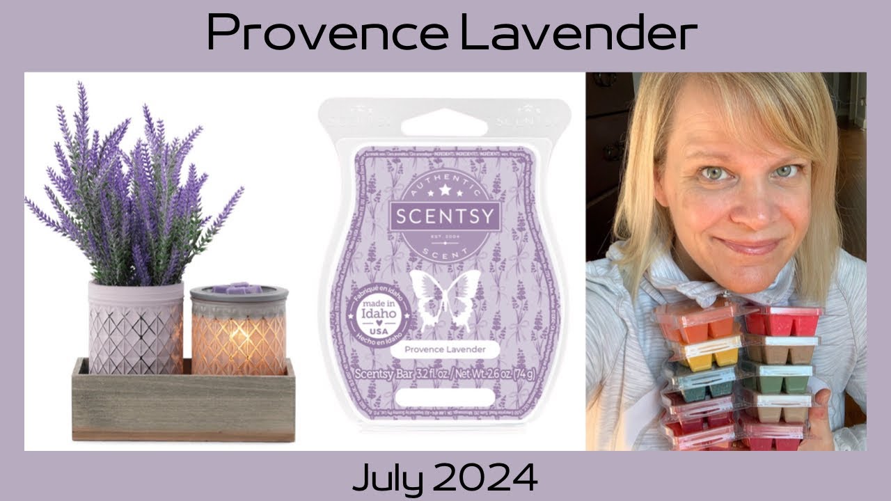 Scentsy’s Provence Lavender - July 2024 Scent of the Month