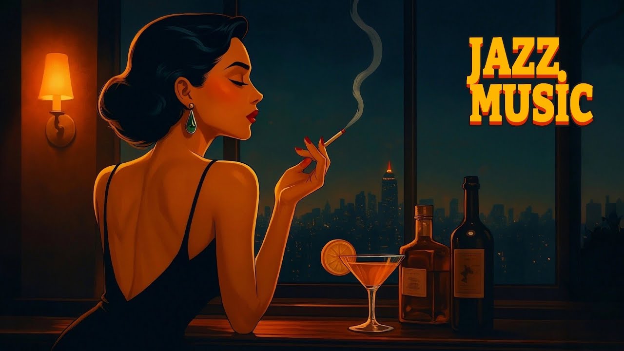 Smooth Vintage Night Jazz ✨ Relaxing 1940&rsquo;s Bar Lounge Classics