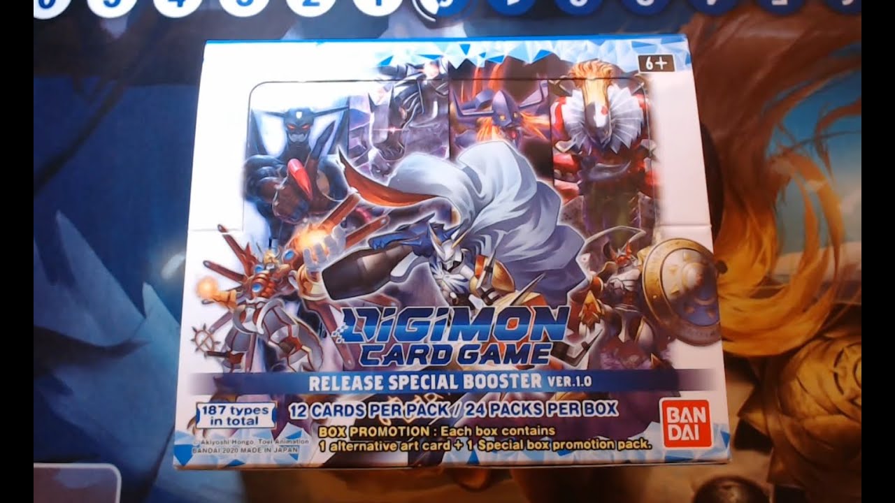 DIGIMON TCG FIRST BOOSTER BOX OPENING VIDEO! THIS GAME LOOKS AMAZING!