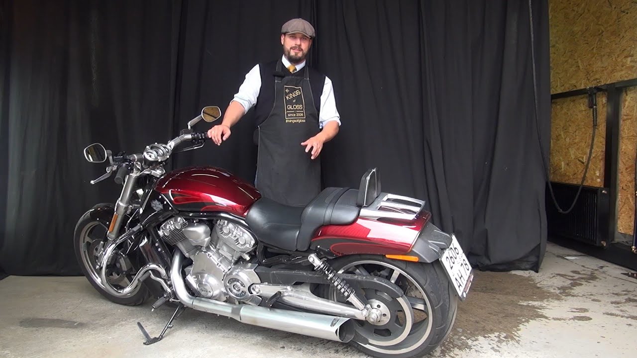 Как правильно мыть Harley Davidson
