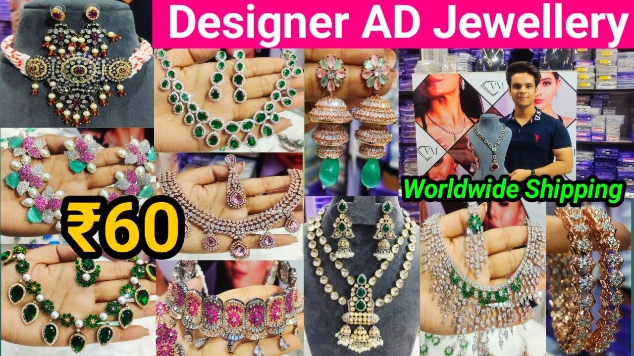 Latest Trending Premium Quality AD Bridal Jewellery Collection 2023 | Exclusive Jewellery Designs
