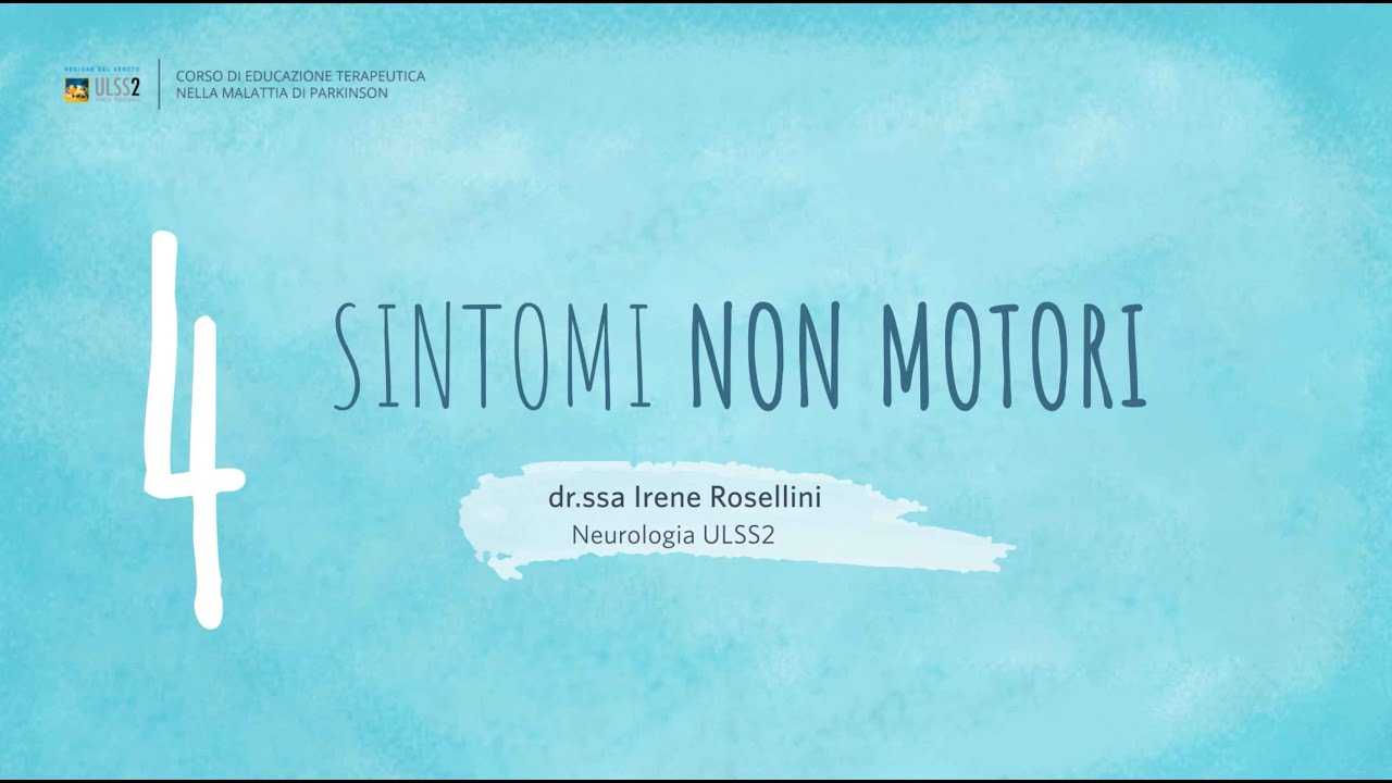 4 Sintomi non motori della malattia di Parkinson