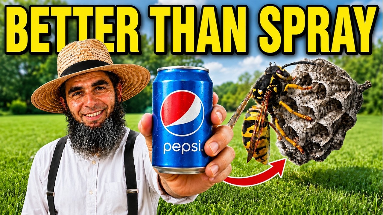The AMISH WASP Trick Pest Control Companies Don&rsquo;t ADVERTISE | Amish Lifestyle
