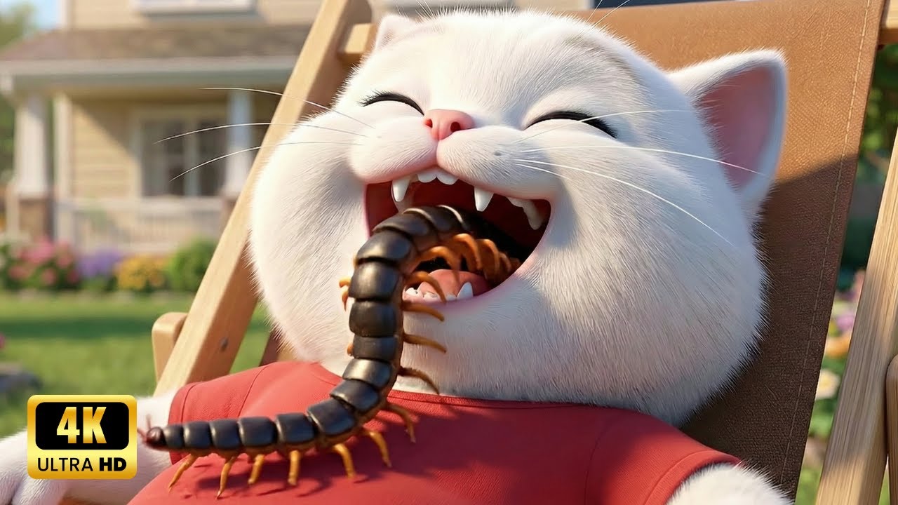😱OMG🐛 Look What Happened After He Ate The Magic Bug    OUT OF CONTROL! 🐱🍔 AI Cat Story