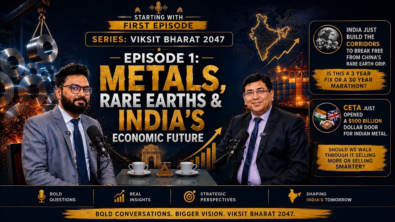Viksit Bharat 2047 | Season 1 | Episode 1: How Metals & Rare Earths Will Shape India&rsquo;s Future