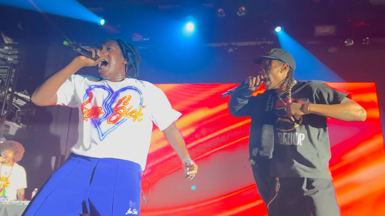 Don Toliver Brings Out Travis Scott at Love Sick Pop-Up Show (LIVE, Irving Plaza, 02/28/23)