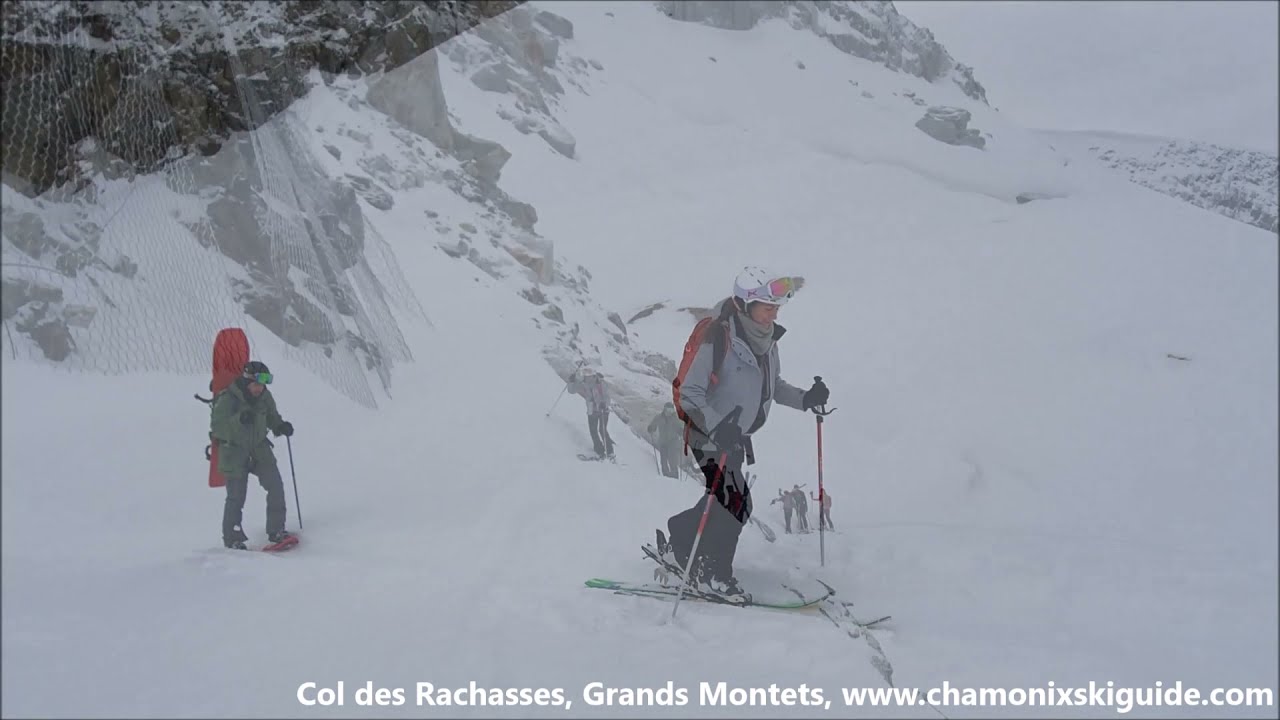 col des Rachasses, Grands Montets, www chamonixskiguide com