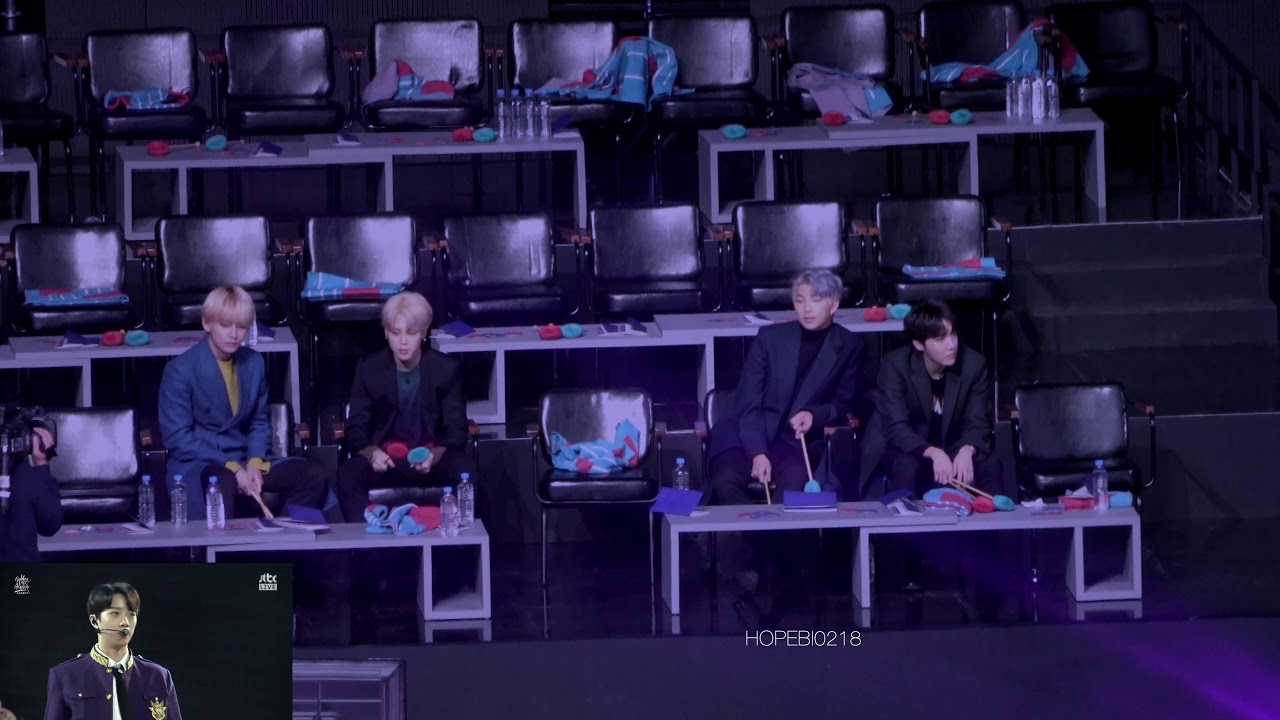 190106 방탄소년단(BTS) React to 워너원(Wanna One)  'BOOMERANG+이 자리에 (Always)