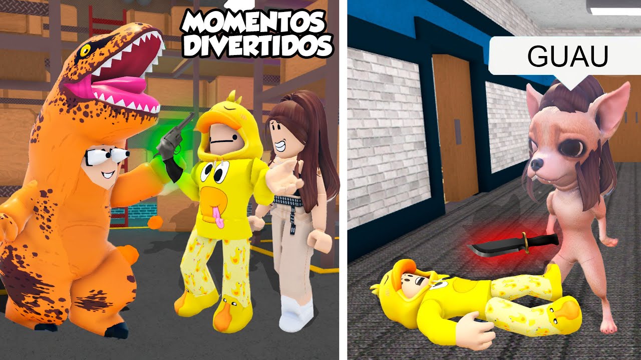 MURDER MYSTERY MOMENTOS DIVERTIDOS ROBLOX 🔪😈