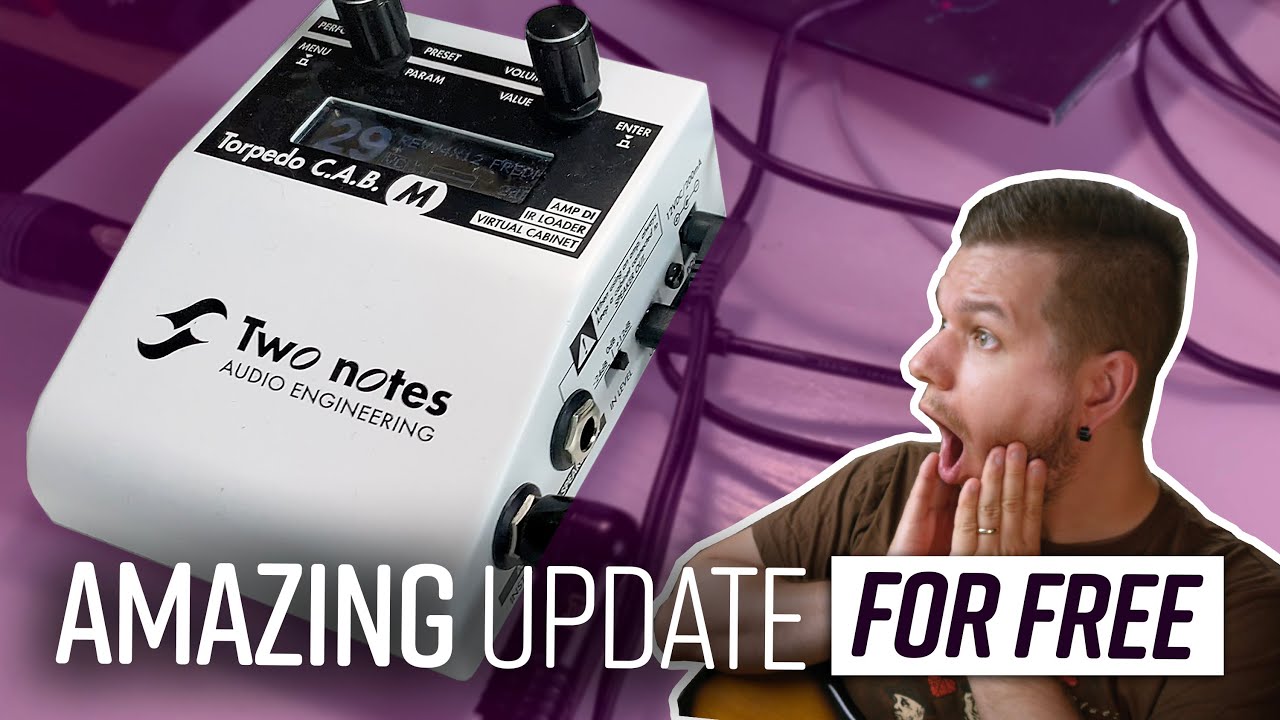 It's Now A Pedal Platform! - Two Notes Torpedo CAB M Update