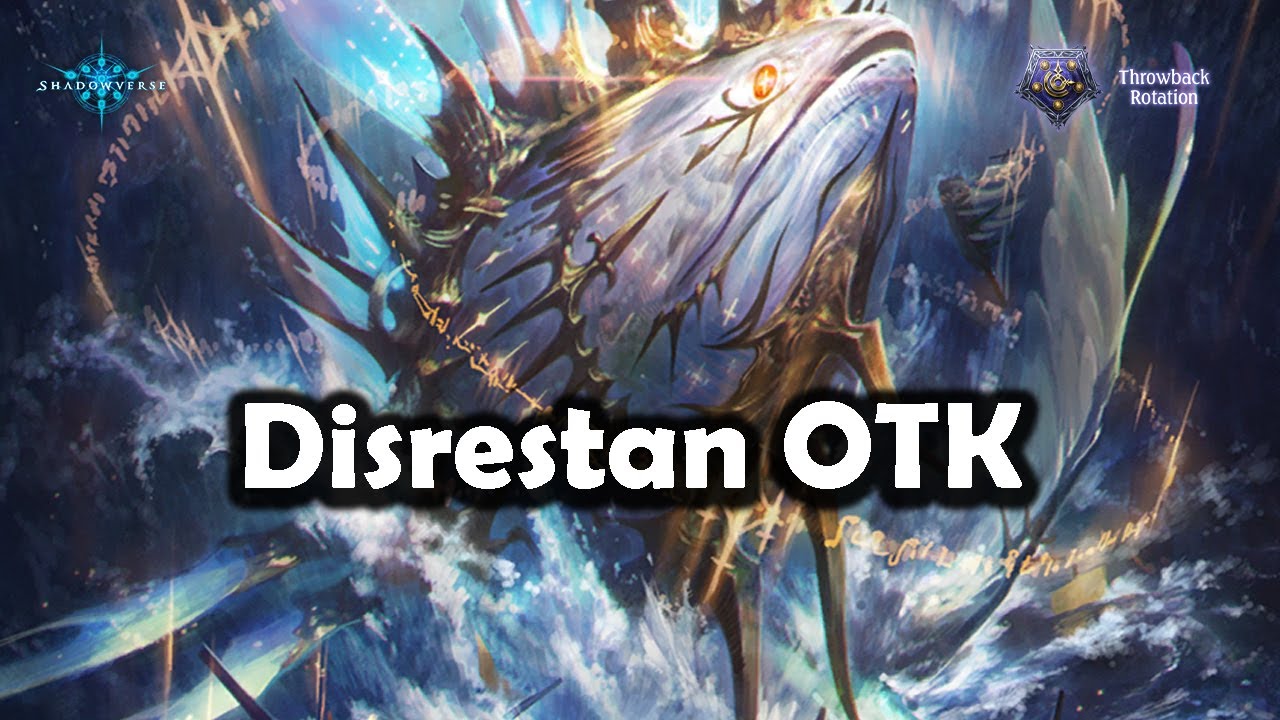 Shadowverse - Disrestan OTK Dragoncraft | Darkness Over Vellsar  | Throwback Rotation #Shadowverse