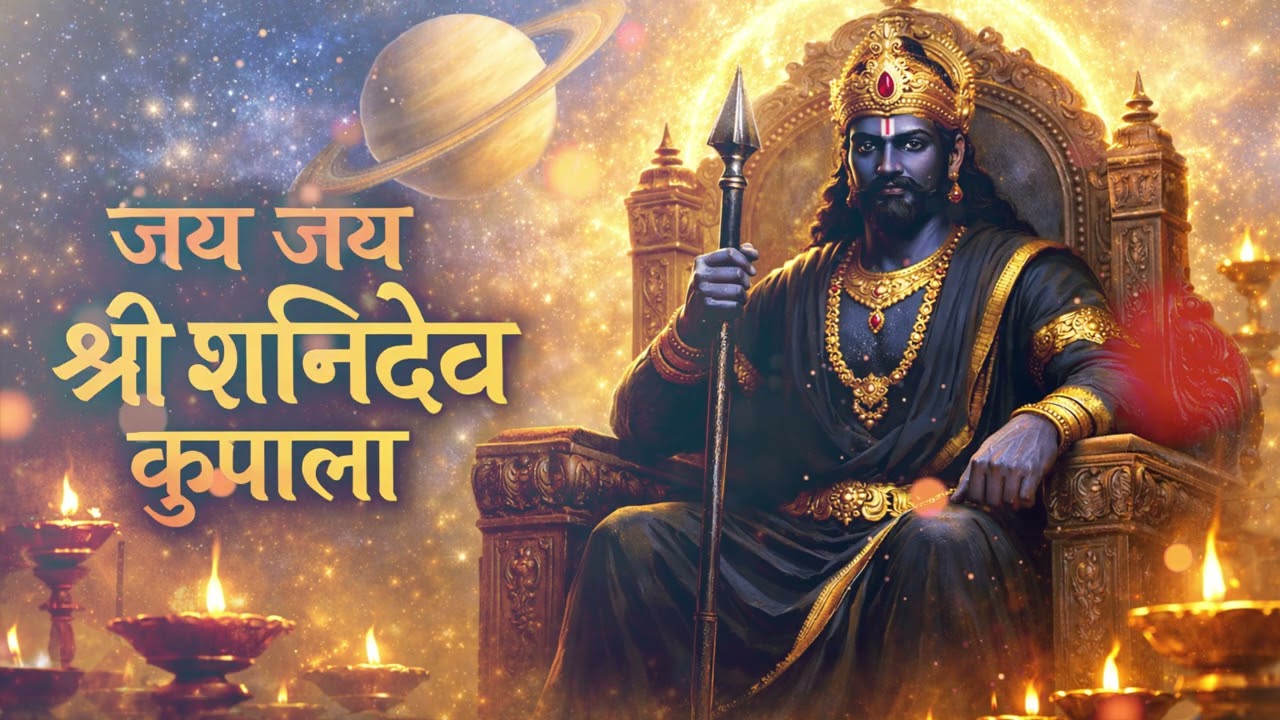 Shani Dev Ji Ki Aarti | जय जय श्री शनिदेव कृपाला | Saturday Shani Dev Bhajan 