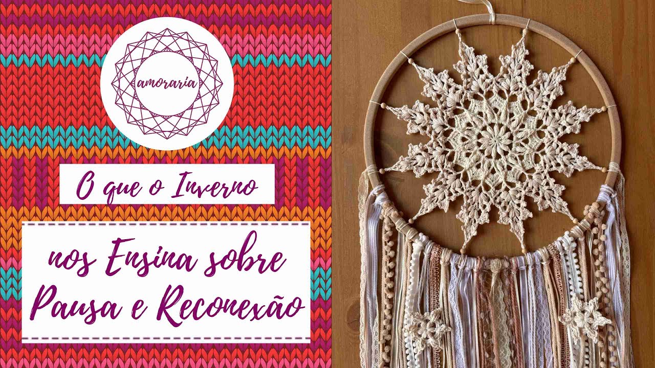 O que o Inverno nos ensina sobre pausa e reconexão I Mandala Inverno – Amoraria Atelier