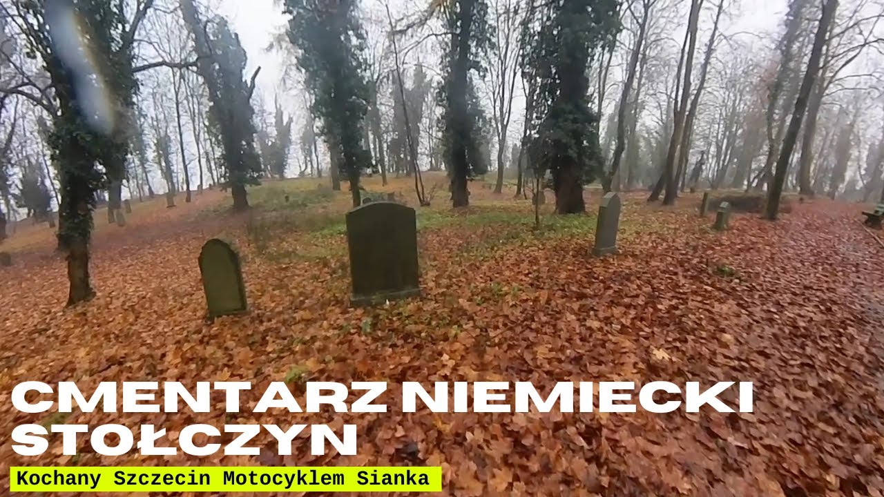 Cmentarz w Stołczynie, Gocławiu, pomnik Przęsocin - Enduro CFmoto 450 MT