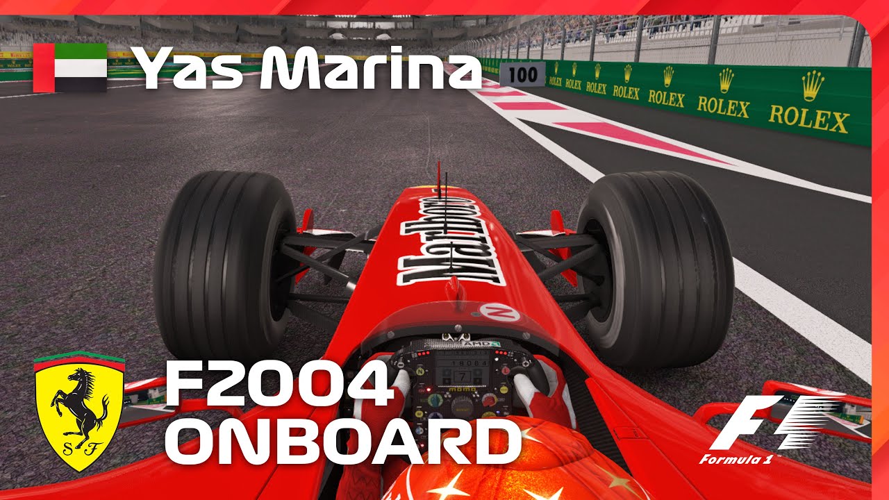 Ferrari F2004 - 2023 Abu Dhabi GP Onboard Lap | Assetto Corsa