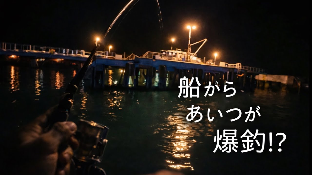 船から尺メバルをメバリングで狙ってみた。