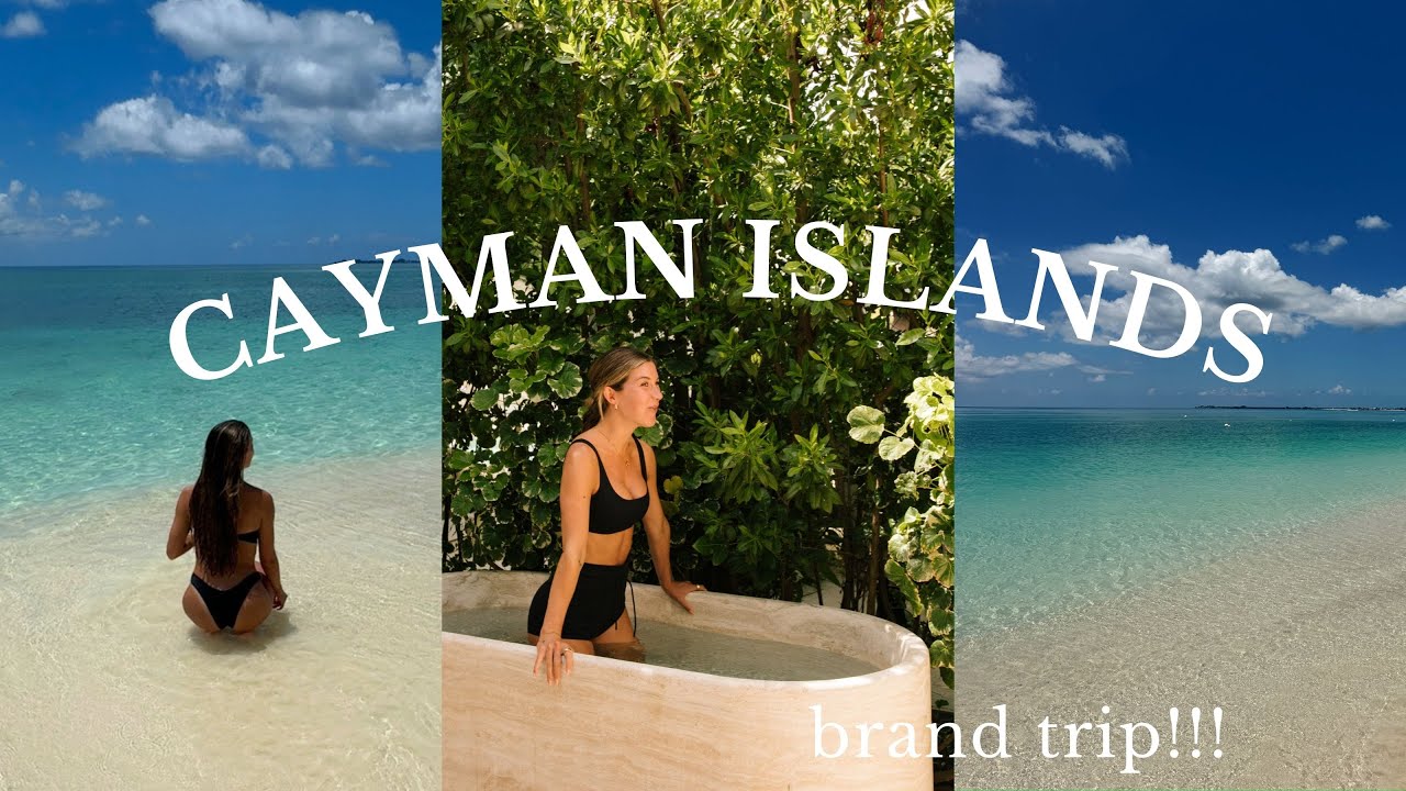 Cayman Islands Vlog: brand trip bts, swimming w/ stingrays, workouts + wellness