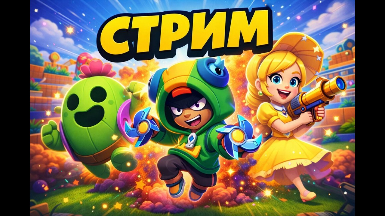 СТРИМ БРАВЛ СТАРС | АПАЕМ КУБКИ С ПОДПИСЧИКАМИ +миниигры