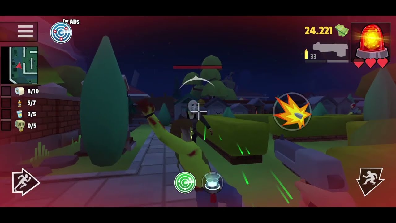 Gameplay Robbery Madness 2 HOUSE-Z without upgrades