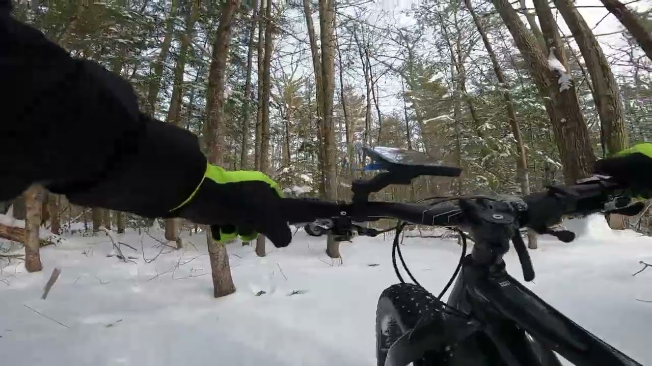 Laying Down New Tracks / Winter Fat Biking 