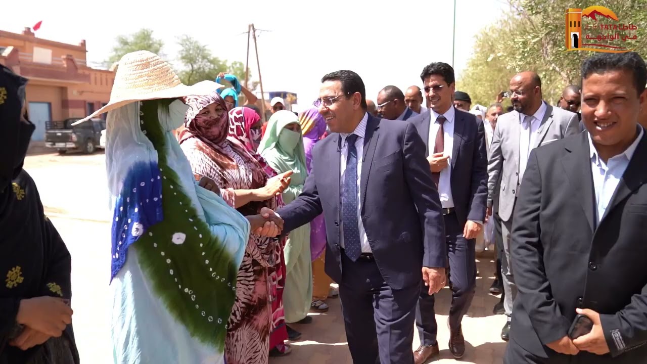 ✅️ إعطاء إنطلاقة مشروع التزود بالماء الصالح للشرب بالجماعة الترابية تزونين بإقليم طاطا.