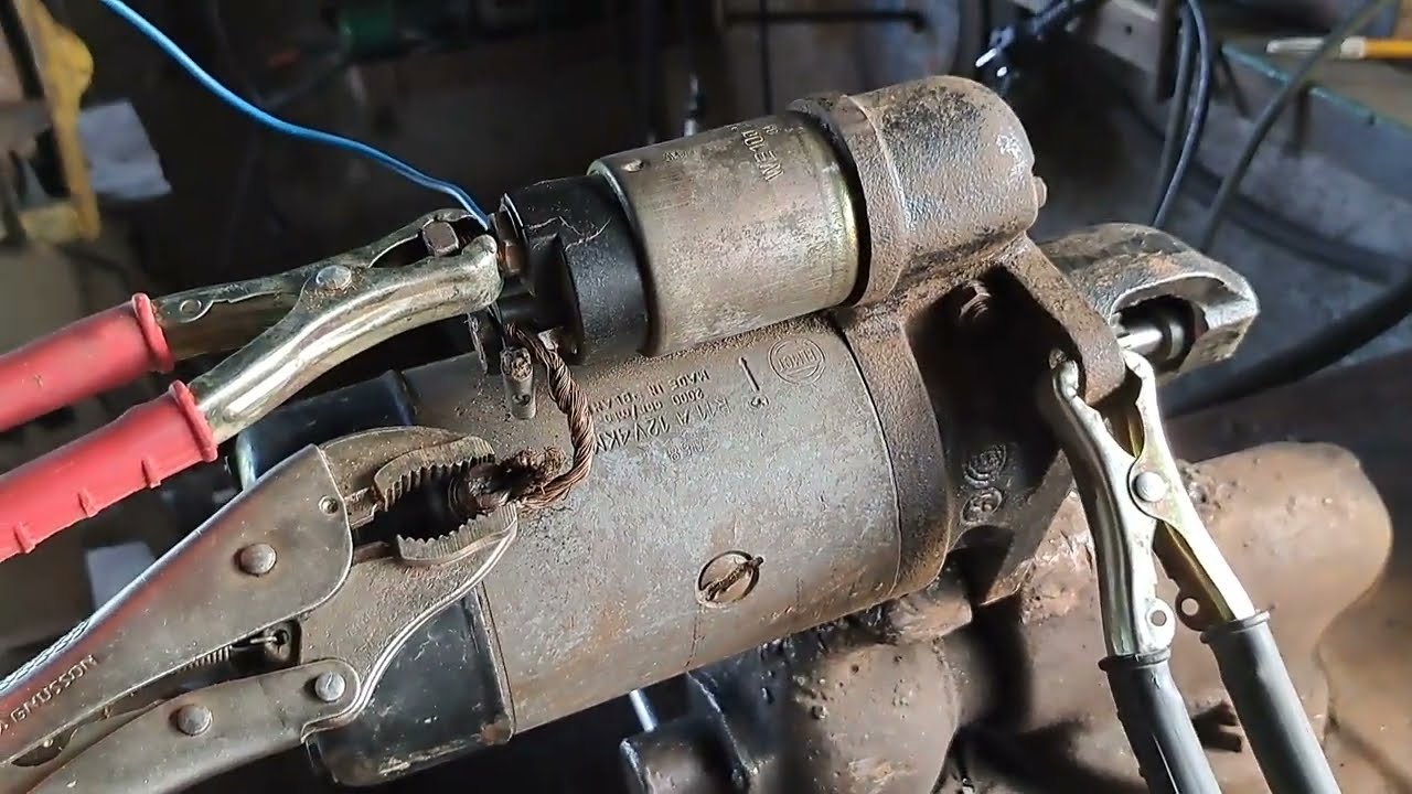 Zabawa Prądem Rozrusznik od Bizona 12V czy 24V ? # 267