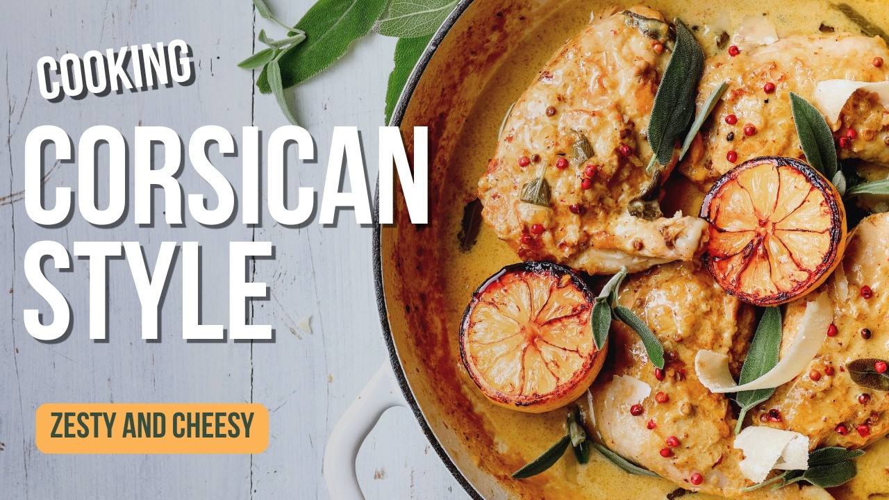 The Soul of Corsica: Traditional Lemon & Sage Braised Chicken