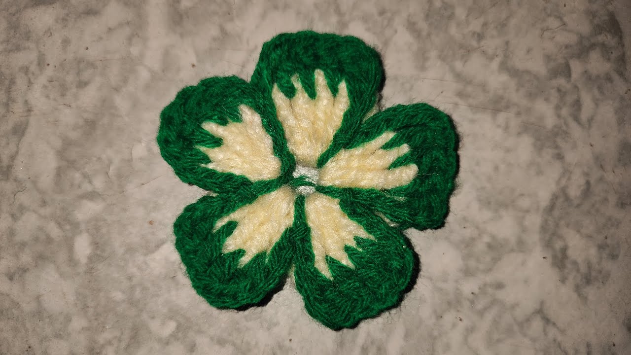 Beautiful Crochet Flower Making Tutorial 