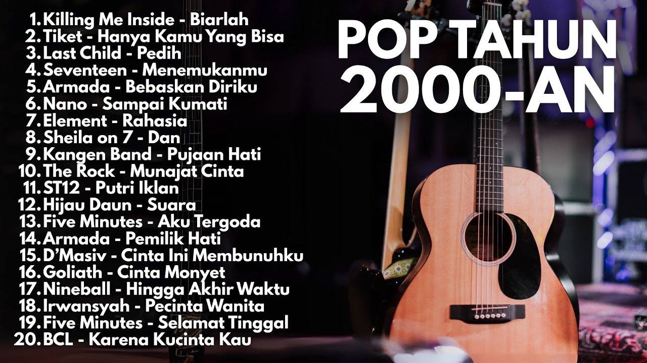 LAGU INDONESIA TAHUN 2000-AN BAND POP HITS NOSTALGIA | Playlist Full Album Lagu Populer