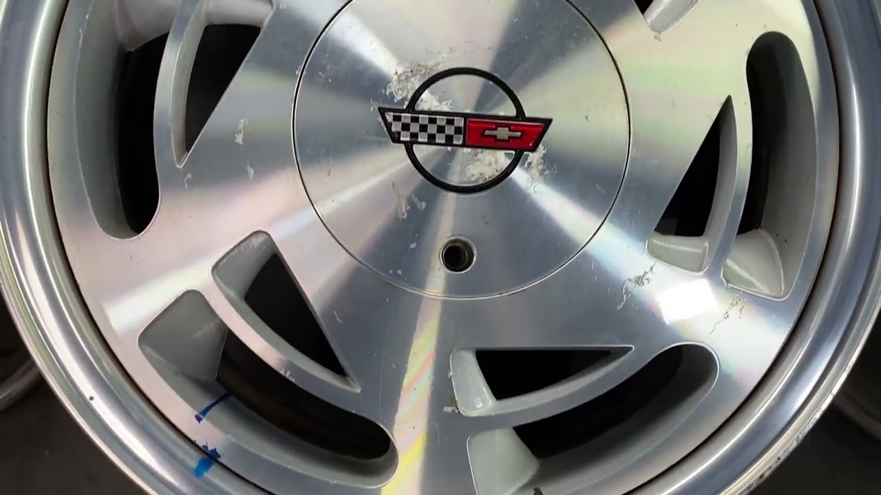 #4669 CHEVROLET CORVETTE C4 FACTORY Wheels 17x9.5j +56 5x120.65 CB:70 x4
