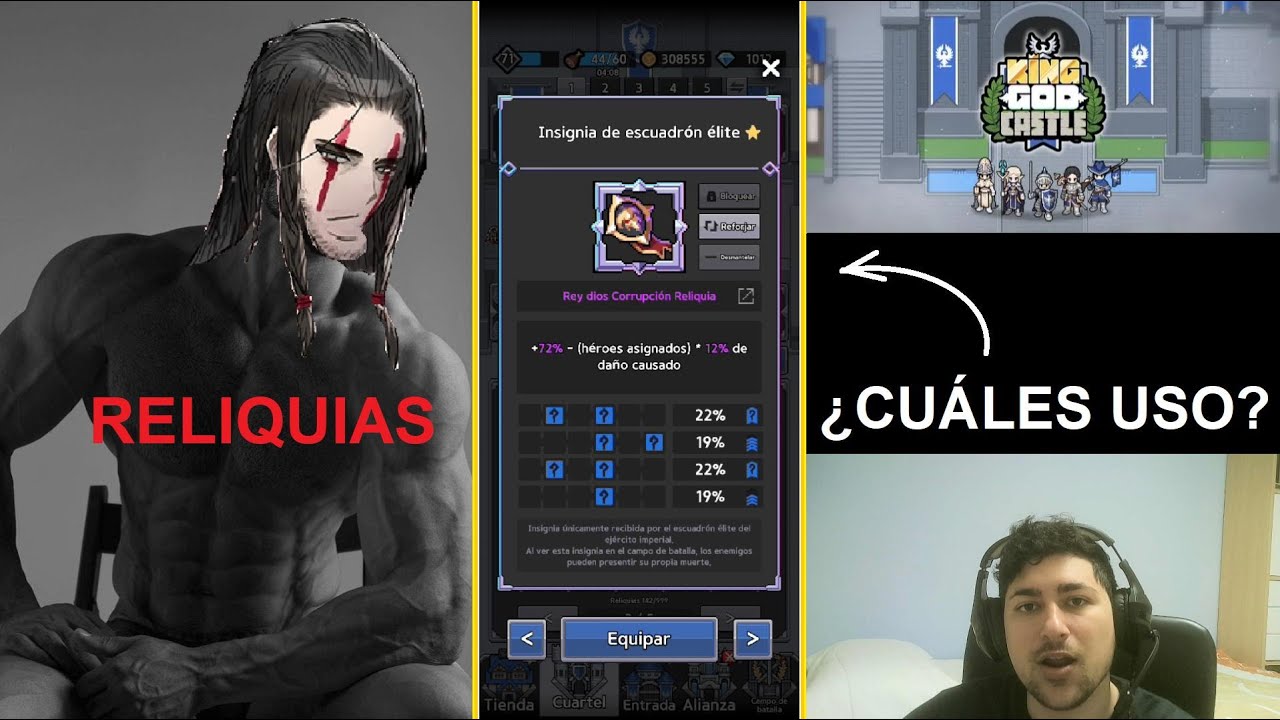 KING GOD CASTLE | GUÍA de RELIQUIAS COMPLETA en ESPAÑOL
