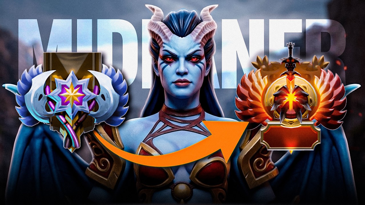 How to Play and Master with the Queen of Pain in MID - Ancient to Immortal #01