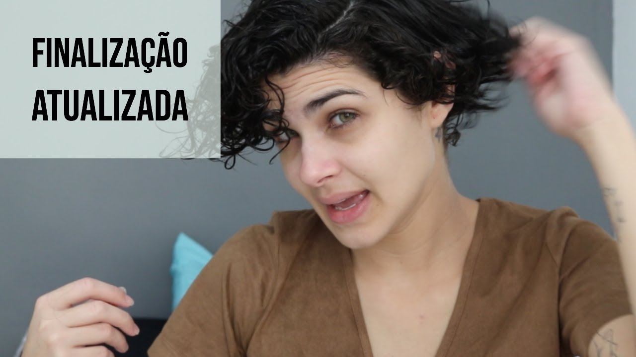 FINALIZAÇÃO CABELO CACHEADO CURTO - ATUALIZADA