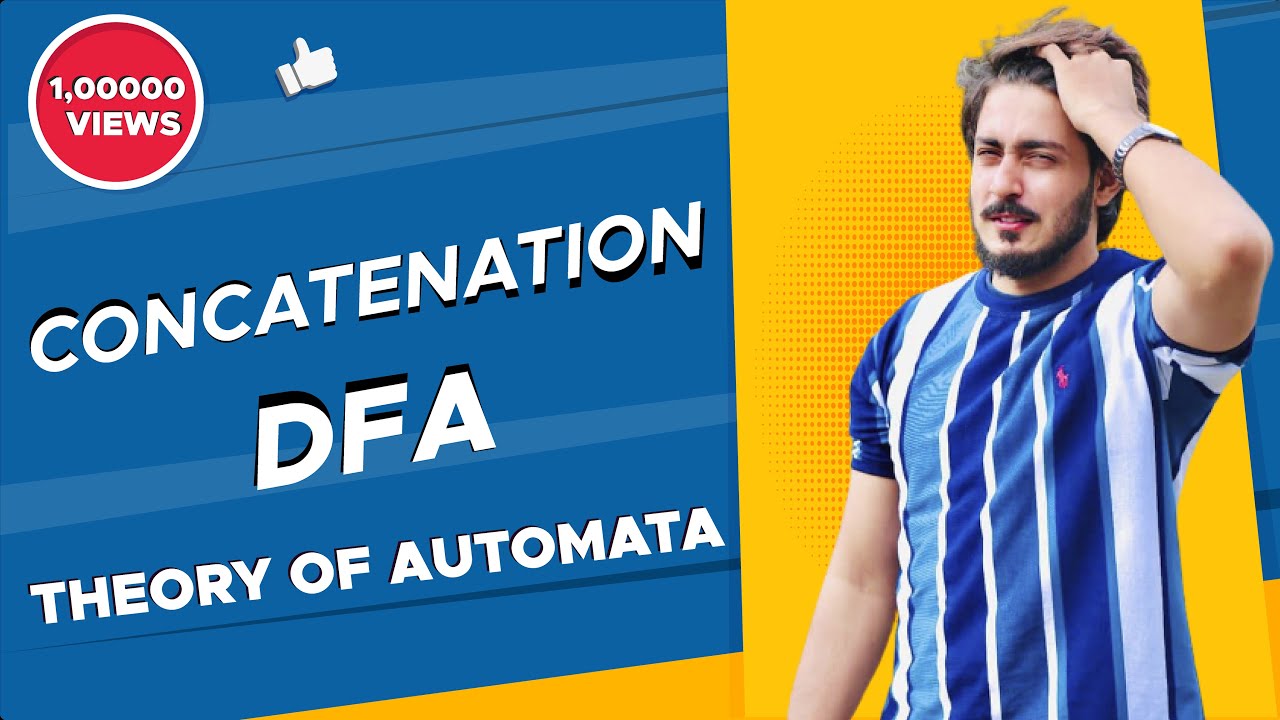#18 concatenation of finite automata FA/DFA | concatenation in theory of computation