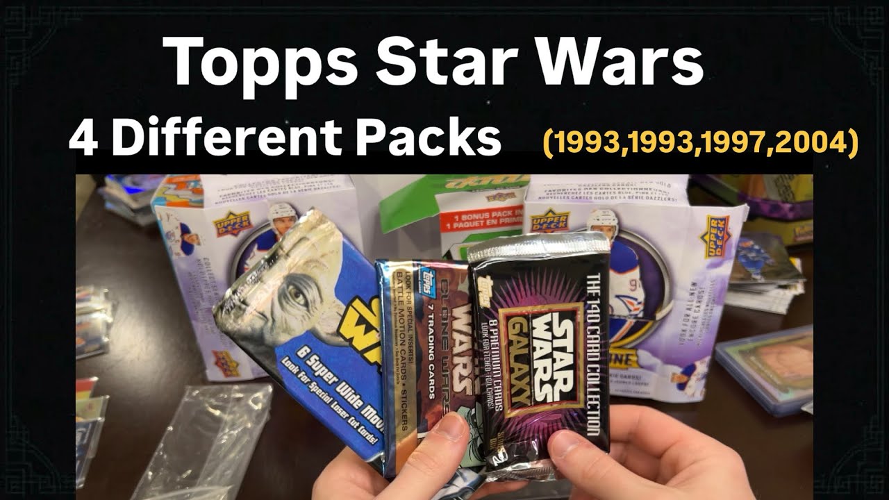 These Topps Star Wars Packs are Fantastic 